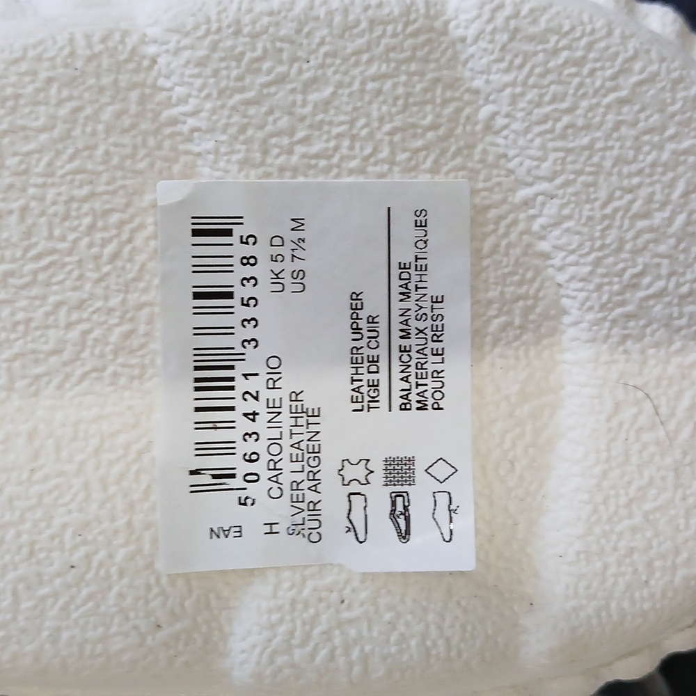 New Clarks Collection Caroline Rio Leather Sneaker 7 1/2 - Picture 8 of 8